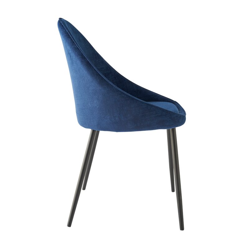 Chaise ADALINE coloris bleu