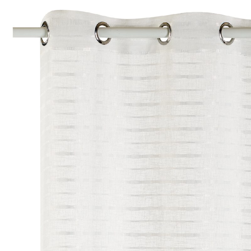 Voilage INAGUA coloris ivoire 140 x 240 cm