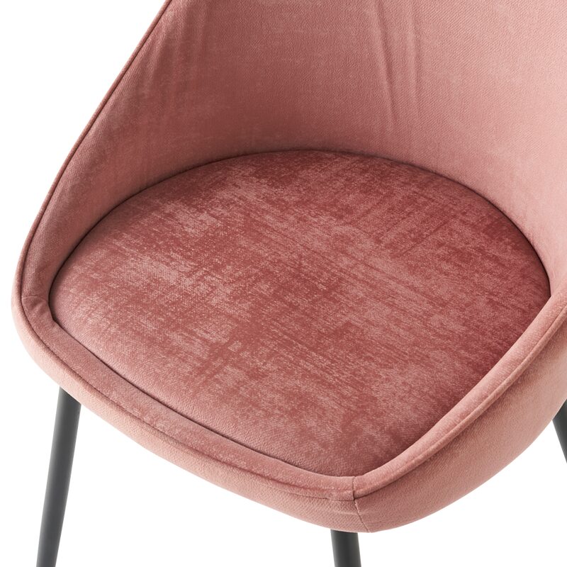 Chaise ADALINE coloris rose