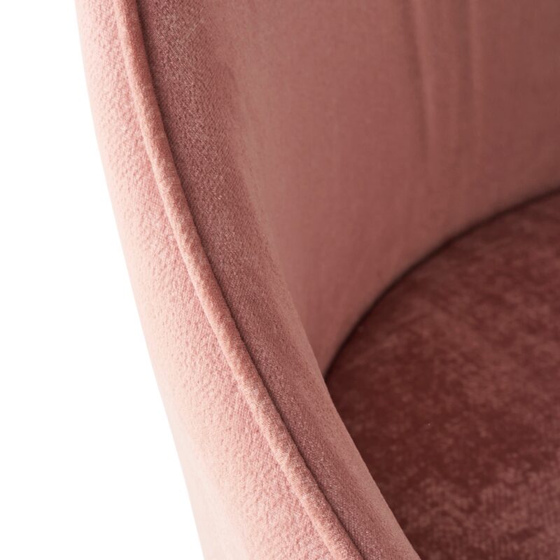 Chaise ADALINE coloris rose