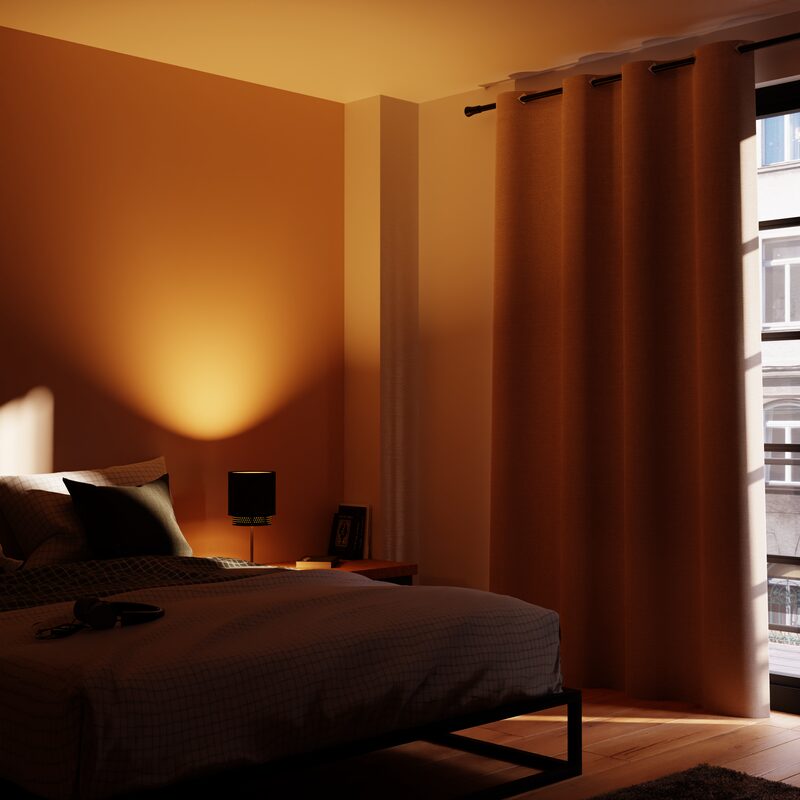 Rideau thermique STRATTO coloris lin 140 x 260 cm