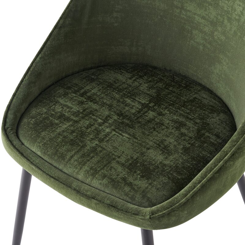 Chaise ADALINE coloris vert