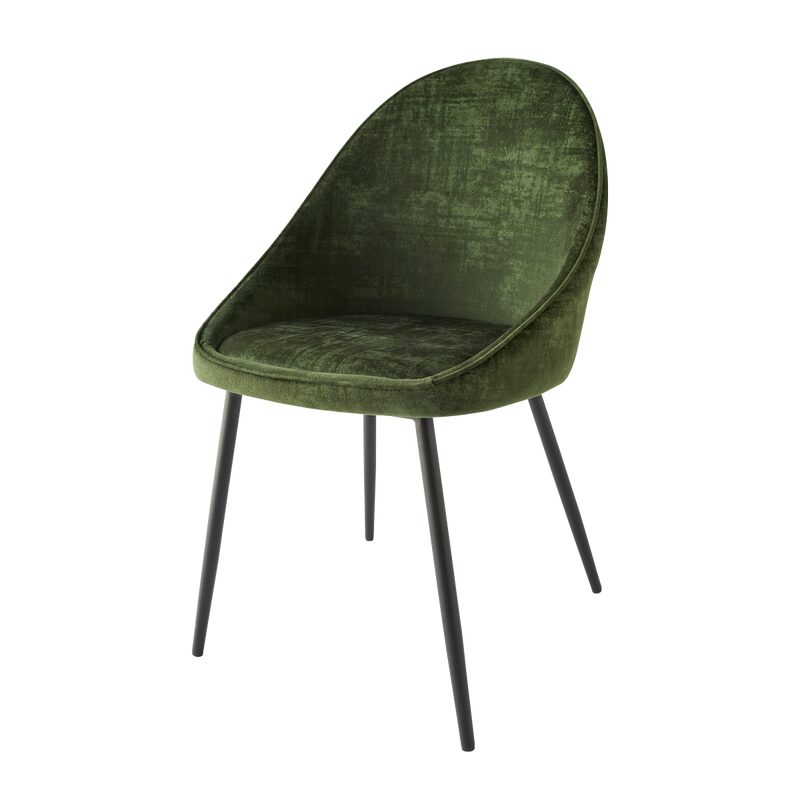 Chaise ADALINE coloris vert