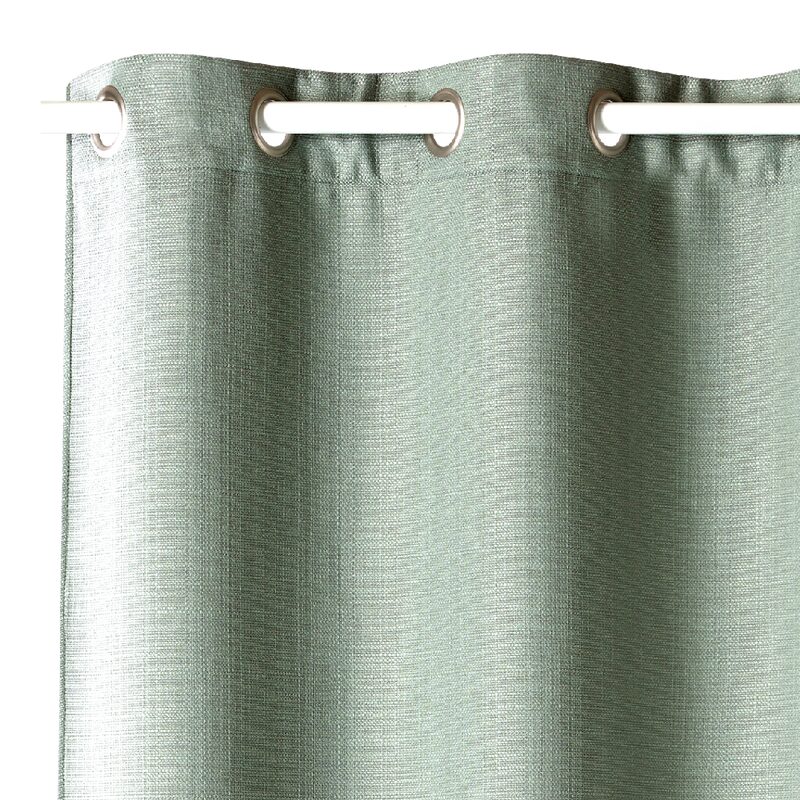 Rideau thermique STRATTO coloris sauge 140 x 260 cm