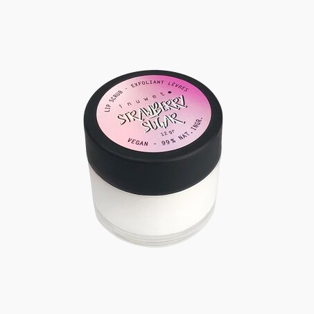 Inuwet Gommage visage LEVRES "SUGAR LIP SCRUB" Fraise