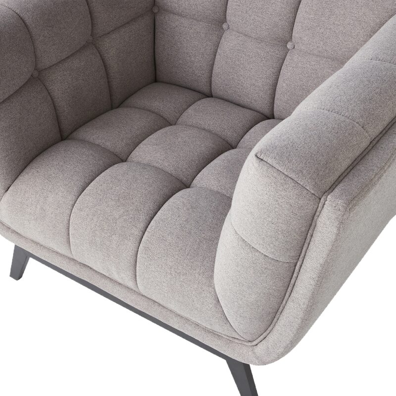 Fauteuil COREY coloris gris