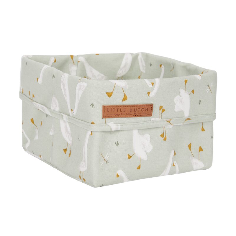 Corbeille LITTLE GOOSE S coloris vert pâle