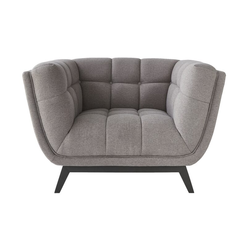 Fauteuil COREY coloris gris