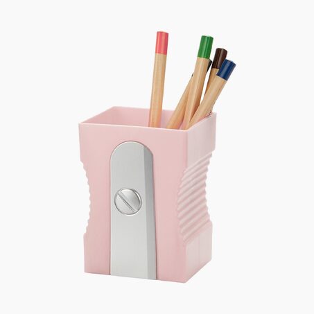 Balvi Pot à crayons TAILLE CRAYON coloris rose