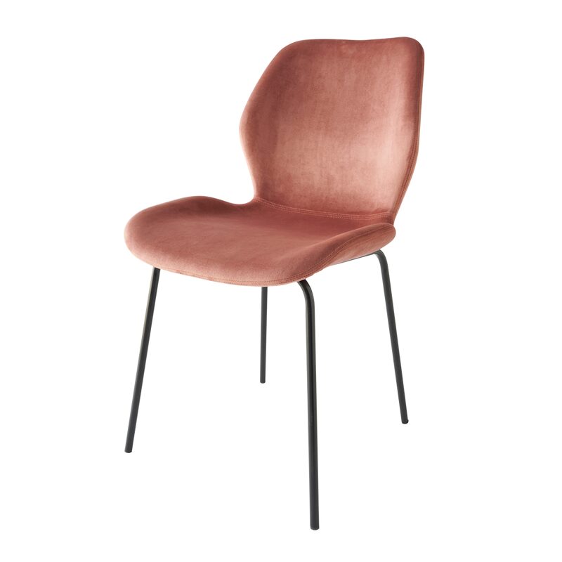 Chaise ALMA coloris rose