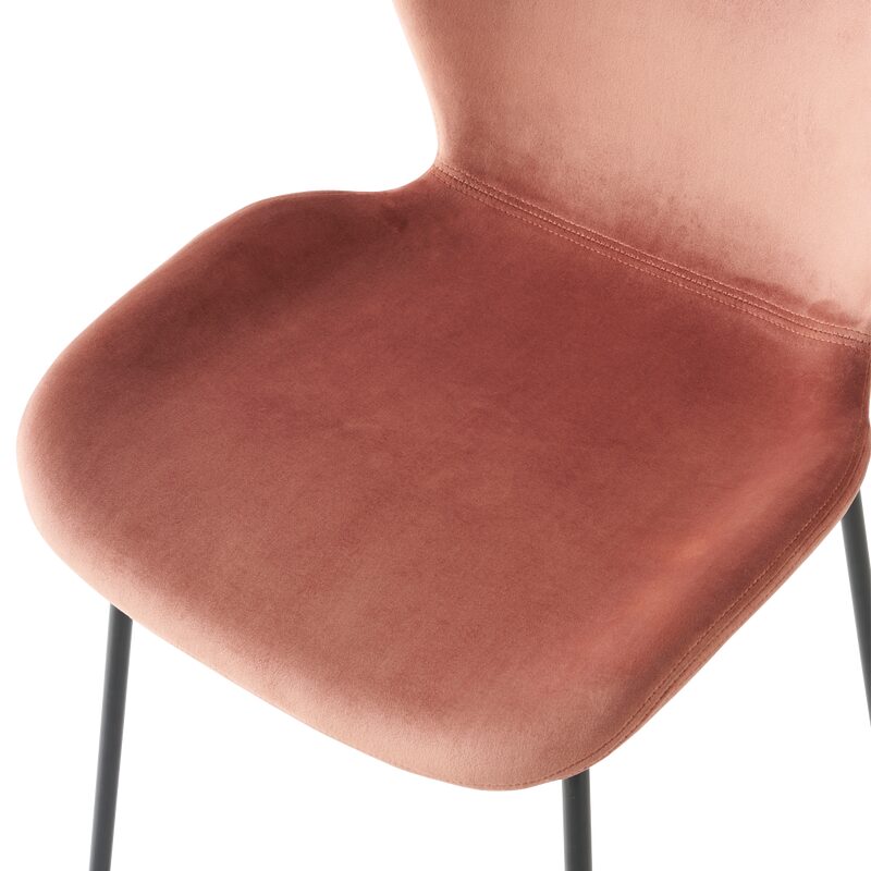Chaise ALMA coloris rose