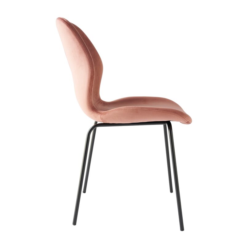 Chaise ALMA coloris rose