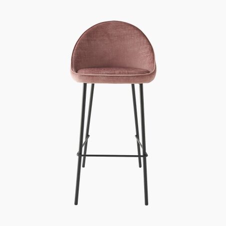 4MURS Tabouret de bar CAITLYNE coloris rose