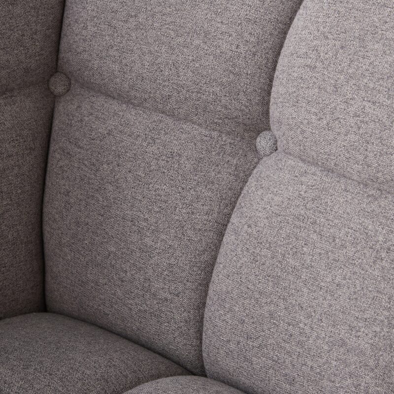 Fauteuil COREY coloris gris