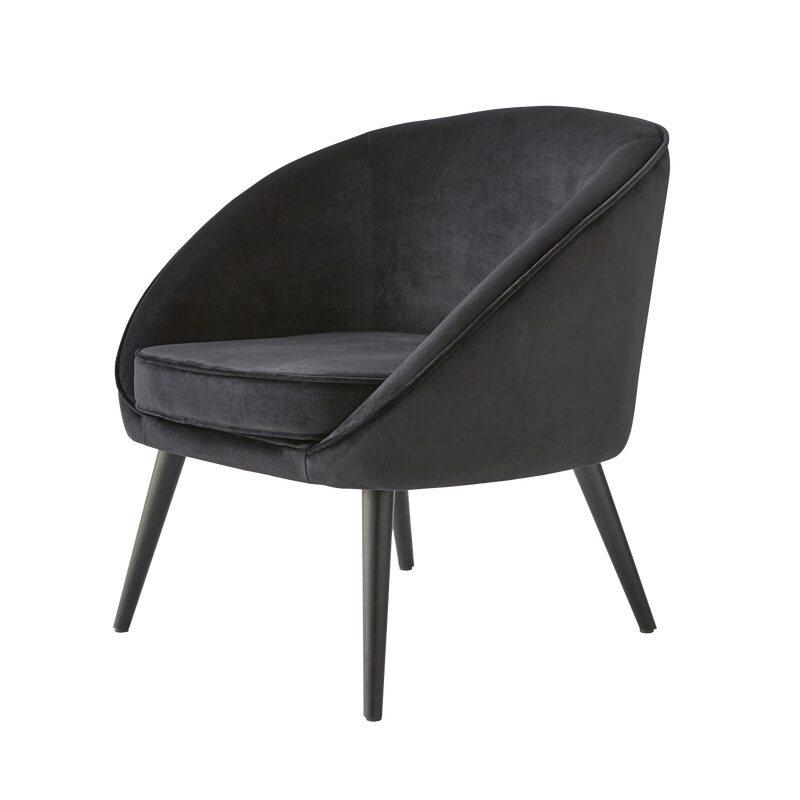 Fauteuil IRELIA coloris noir