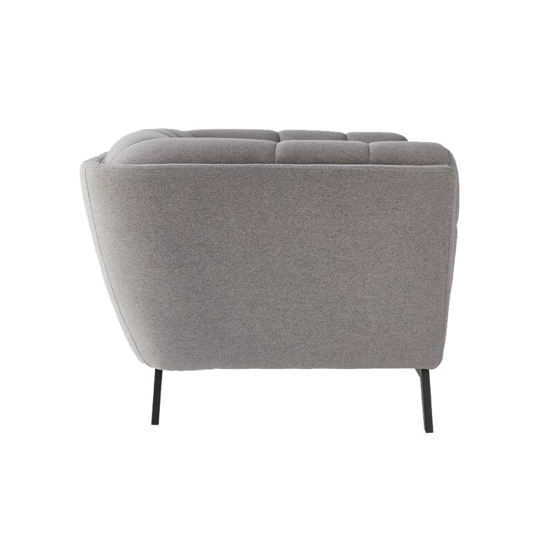 Fauteuil COREY coloris gris