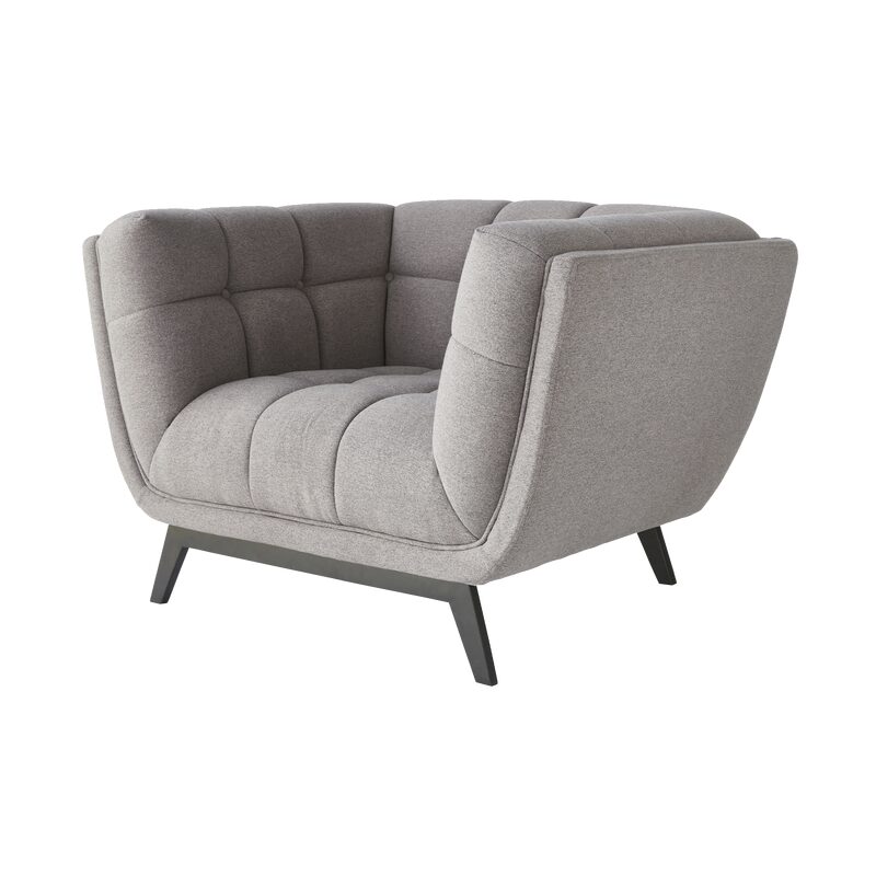 Fauteuil COREY coloris gris