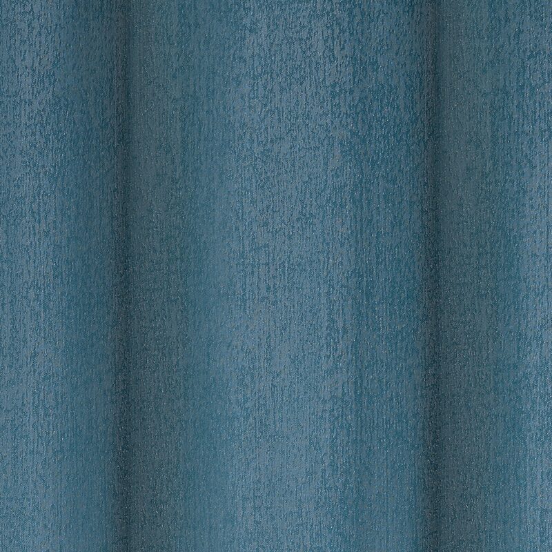 Rideau MANUS coloris bleu jean 140 x 260 cm