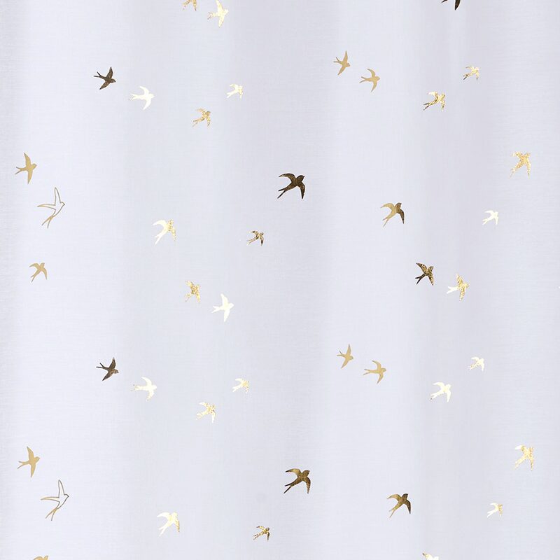 Voilage AINA coloris or  140 x 240 cm