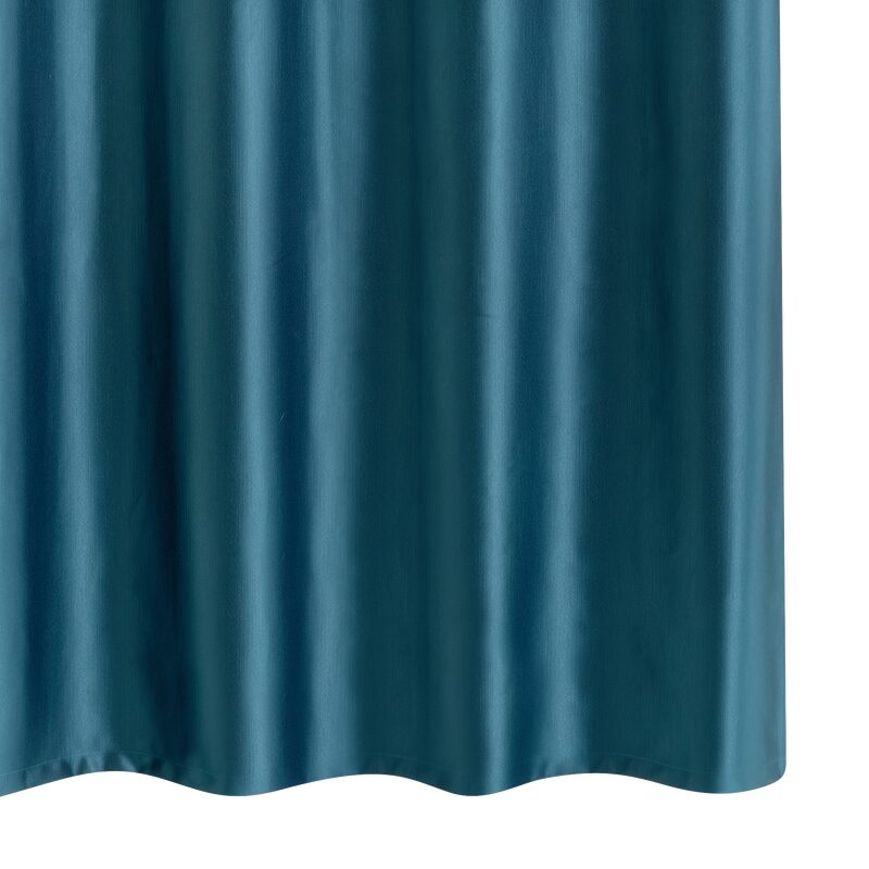 Rideau occultant SHAVANA coloris bleu paon 140 x 260 cm