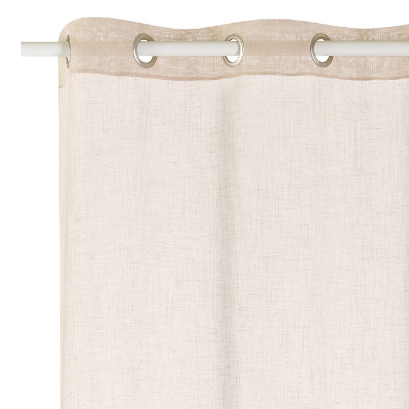 Voilage AIA coloris beige 140 x 240 cm