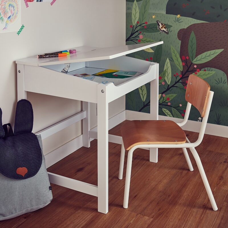 Chaise enfant BALO coloris blanc