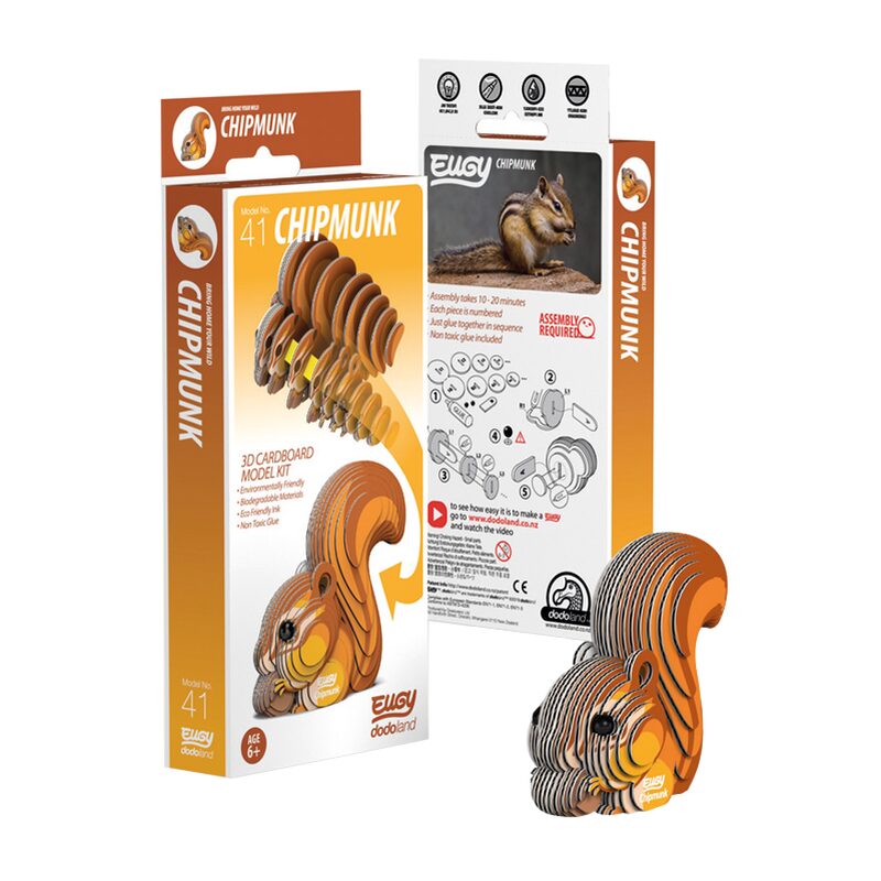 Puzzle 3D EUGY KIT ECUREUIL