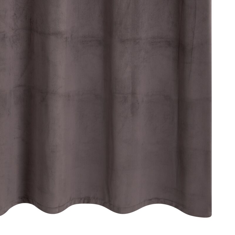 Rideau NEGRESCO coloris chocolat 140 x 260 cm