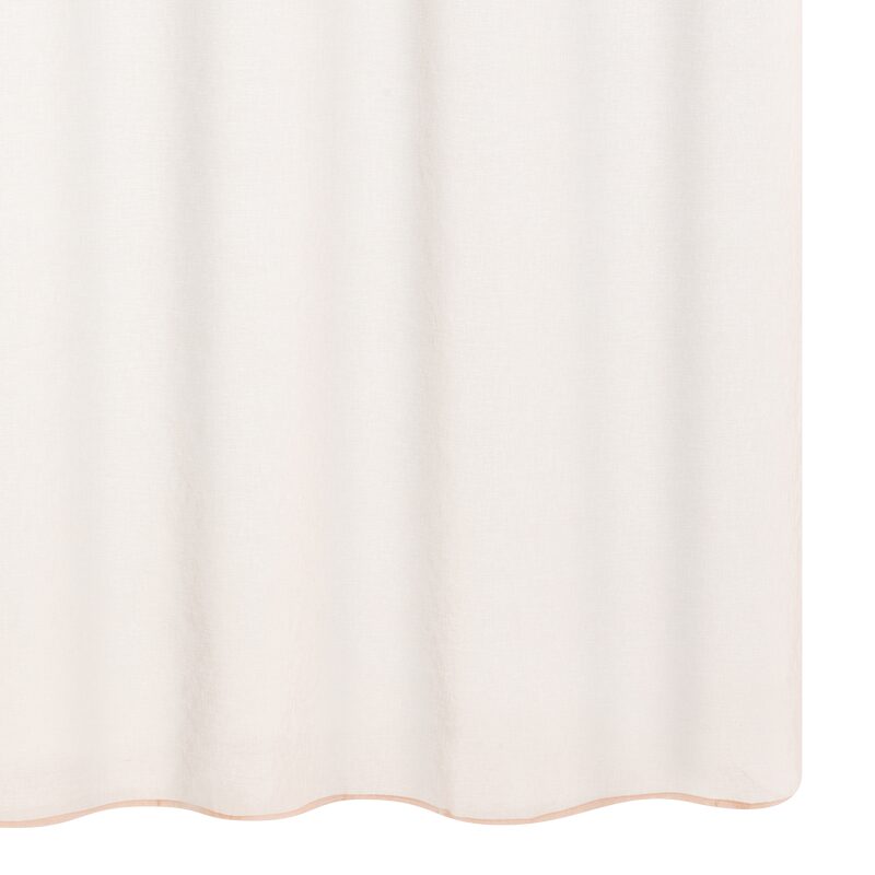 Voilage COLORS coloris beige 140 x 260 cm