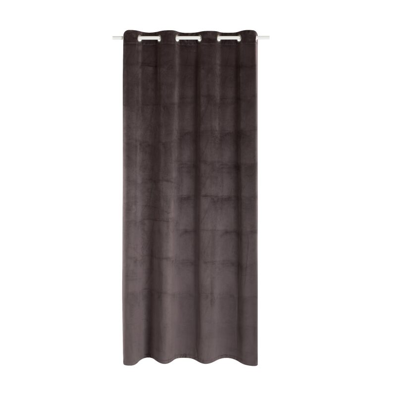 Rideau NEGRESCO coloris chocolat 140 x 260 cm