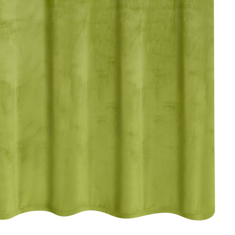 Rideau NEGRESCO coloris olive 140 x 260 cm