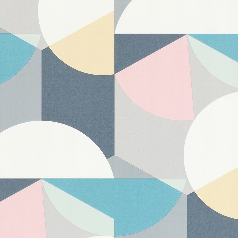 Papier peint intissé INGA coloris multicolore