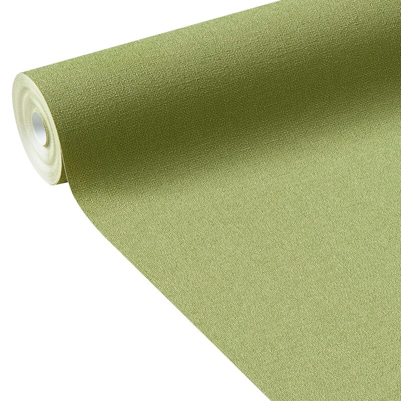 Papier peint intissé NUNCA coloris vert kaki