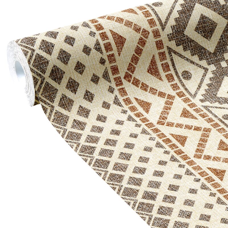 Papier peint intissé HIMBA coloris sable beige