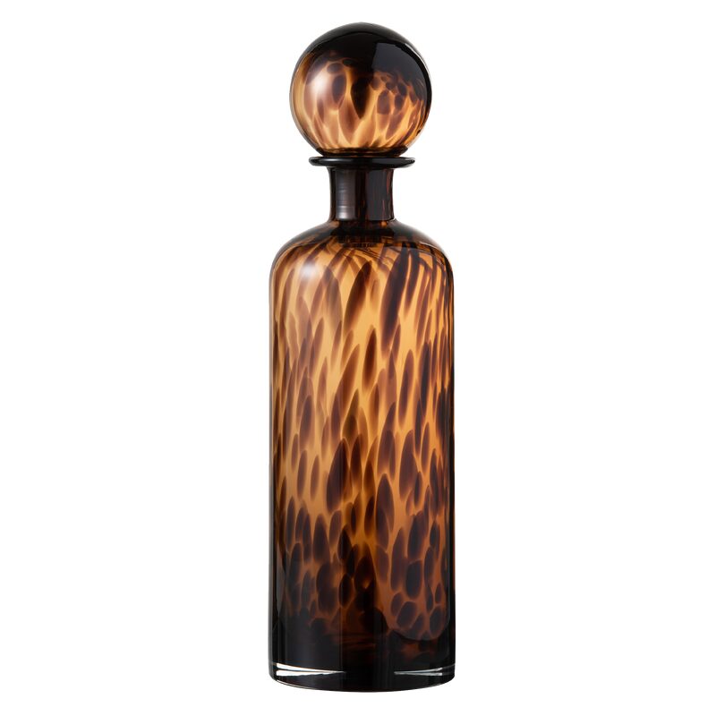 Bouteille décorative ROMA coloris noir marron