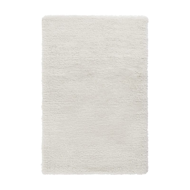 Tapis MARY coloris blanc 60 x 90 cm