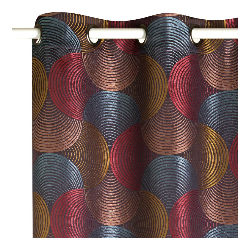 Rideau MAYA coloris multicolore 140 x 260 cm