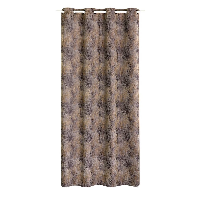 Rideau CALCERA coloris brun 140 x 260 cm