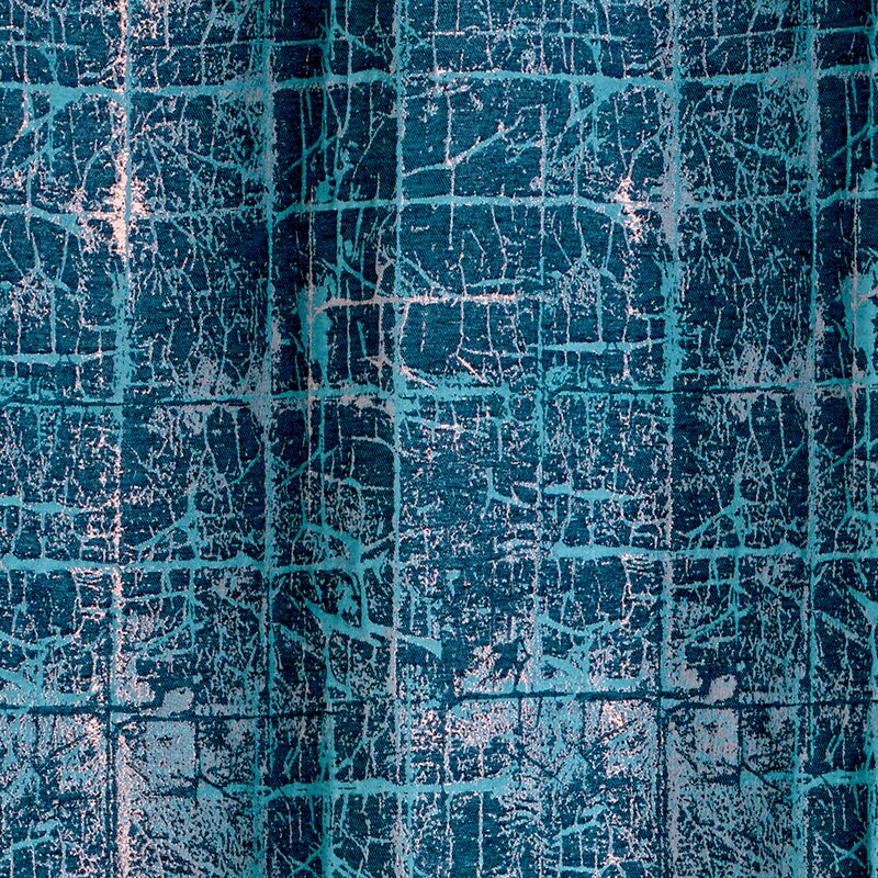 Rideau ERZA coloris pétrole 140 x 260 cm