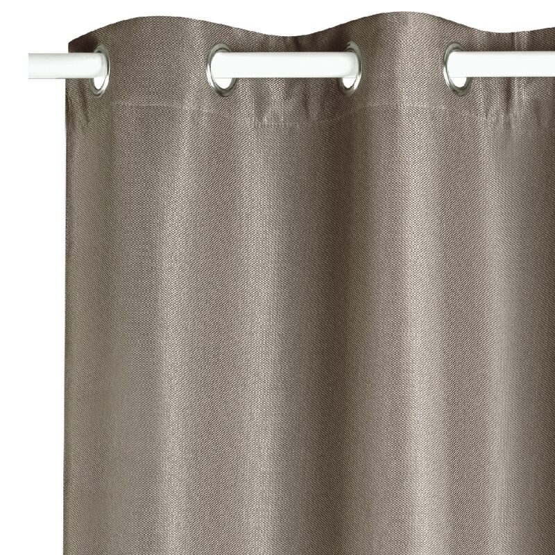 Rideau occultant HUGO coloris taupe 140 x 260 cm