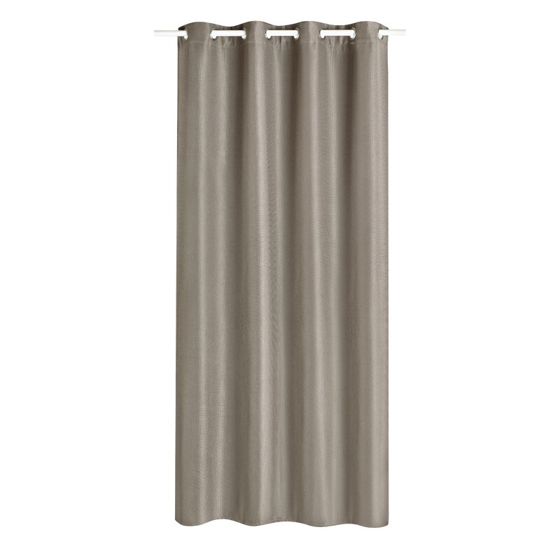 Rideau occultant HUGO coloris taupe 140 x 260 cm