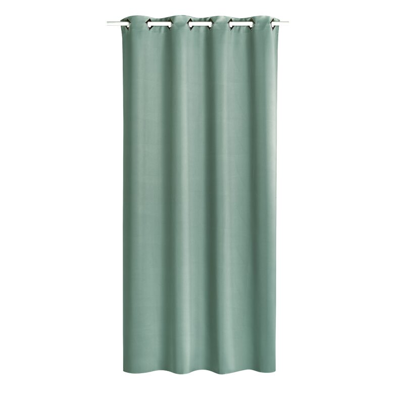 Rideau occultant MARVIN coloris kaki 140 x 250 cm