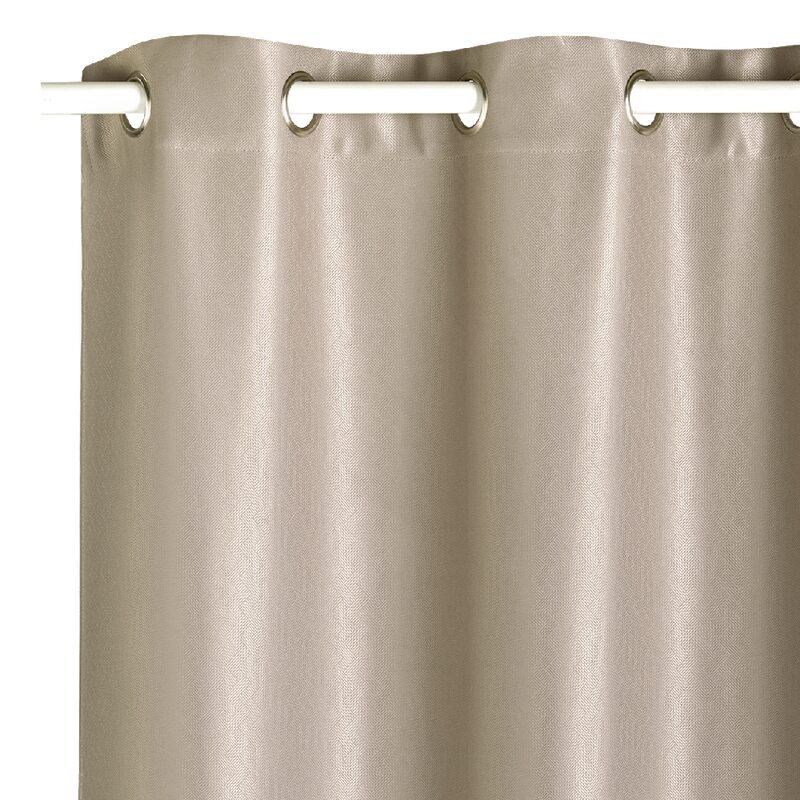 Rideau occultant MASSIMO coloris taupe 140 x 240 cm
