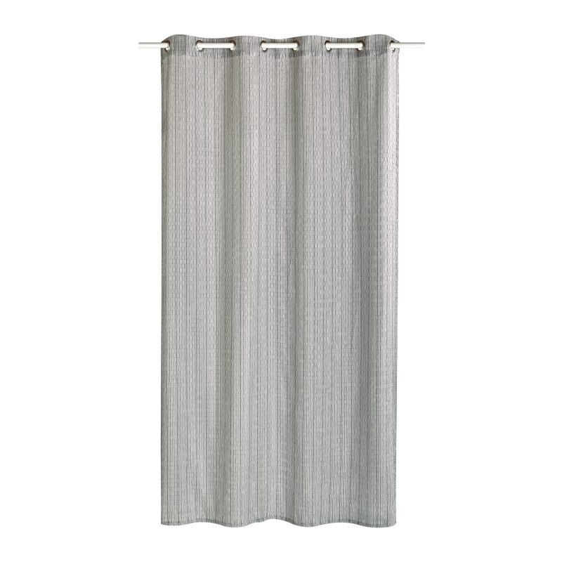 Voilage CHAMPSIA coloris gris perle 140 x 240 cm