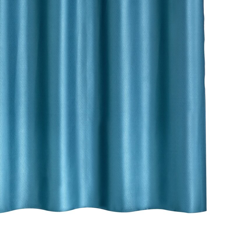 Rideau occultant MASSIMO coloris bleu pétrole 140 x 240 cm