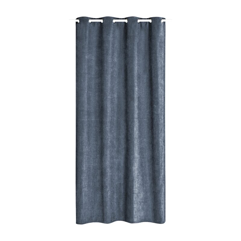 Rideau thermique KINLEY coloris bleu nuit 140 x 260 cm