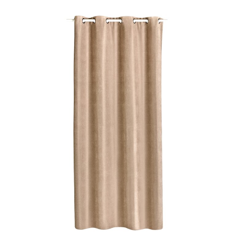 Rideau thermique KINLEY coloris camel 140 x 260 cm