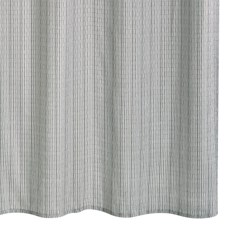 Voilage CHAMPSIA coloris gris perle 140 x 240 cm