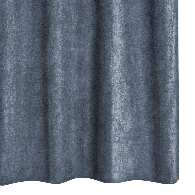 Rideau thermique KINLEY coloris bleu nuit 140 x 260 cm