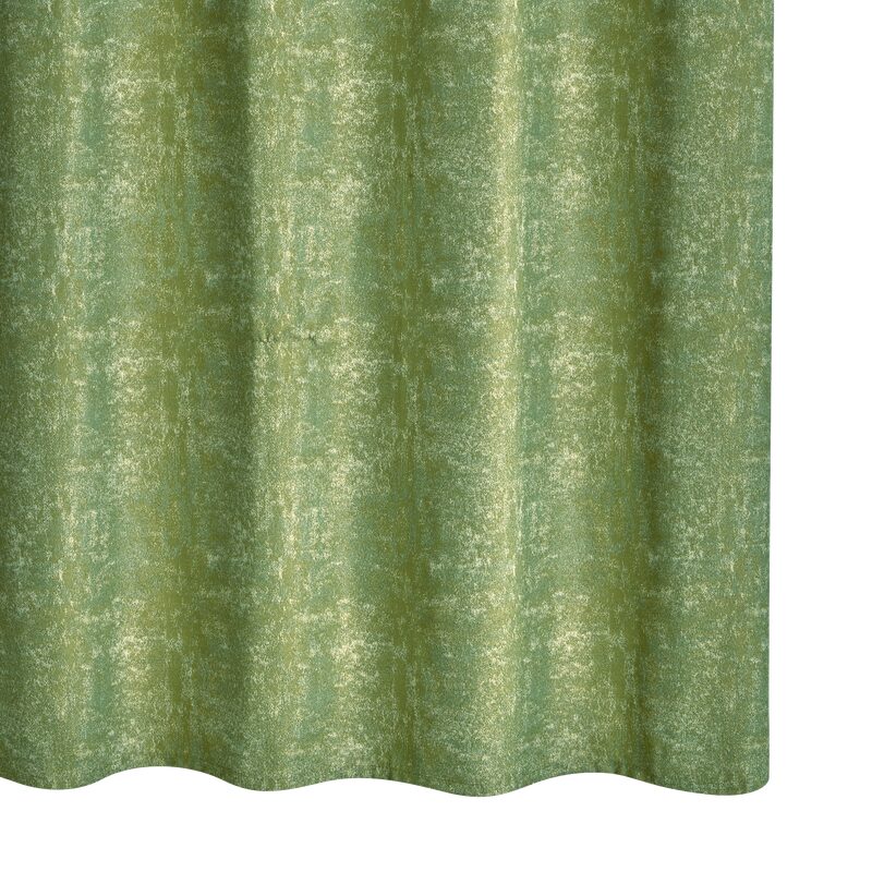 Rideau FOGGY coloris vert olive 140 x 260 cm